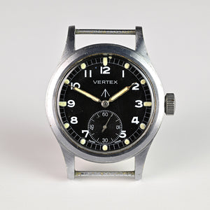Vertex WWW Dirty Dozen - Original Condition - Matching Case and Lug Numbers - c.1944