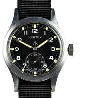 Vertex WWW Dirty Dozen - Original Condition - Matching Case and Lug Numbers - c.1944
