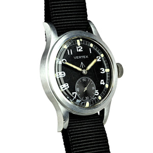 Vertex WWW Dirty Dozen - Original Condition - Matching Case and Lug Numbers - c.1944