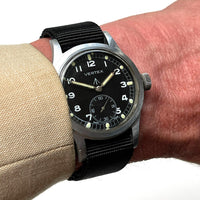 Vertex WWW Dirty Dozen - Original Condition - Matching Case and Lug Numbers - c.1944