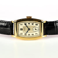 Tissot - 9k Gold Art Deco Dress Watch - Dennison Case - c.1932