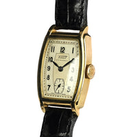 Tissot - 9k Gold Art Deco Dress Watch - Dennison Case - c.1932