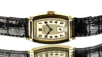 Tissot - 9k Gold Art Deco Dress Watch - Dennison Case - c.1932