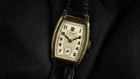 Tissot - 9k Gold Art Deco Dress Watch - Dennison Case - c.1932