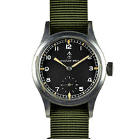 Record Dirty Dozen WWW Military Watch with Rare NATO W10 Numbered Dial and Pumpkin Lume – c.1945 - Matching Case and Lug Numbers