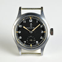Record Dirty Dozen WWW Military Watch with Rare NATO W10 Numbered Dial and Pumpkin Lume – c.1945 - Matching Case and Lug Numbers