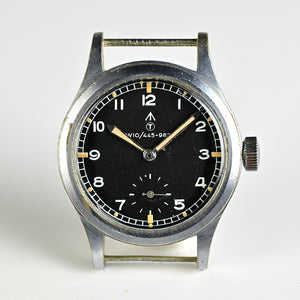 Record Dirty Dozen WWW Military Watch with Rare NATO W10 Numbered Dial and Pumpkin Lume – c.1945 - Matching Case and Lug Numbers
