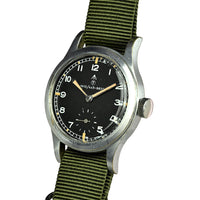 Record Dirty Dozen WWW Military Watch with Rare NATO W10 Numbered Dial and Pumpkin Lume – c.1945 - Matching Case and Lug Numbers