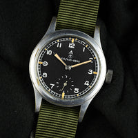 Record Dirty Dozen WWW Military Watch with Rare NATO W10 Numbered Dial and Pumpkin Lume – c.1945 - Matching Case and Lug Numbers
