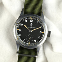 Record Dirty Dozen WWW Military Watch with Rare NATO W10 Numbered Dial and Pumpkin Lume – c.1945 - Matching Case and Lug Numbers
