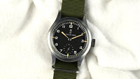 Record Dirty Dozen WWW Military Watch with Rare NATO W10 Numbered Dial and Pumpkin Lume – c.1945 - Matching Case and Lug Numbers