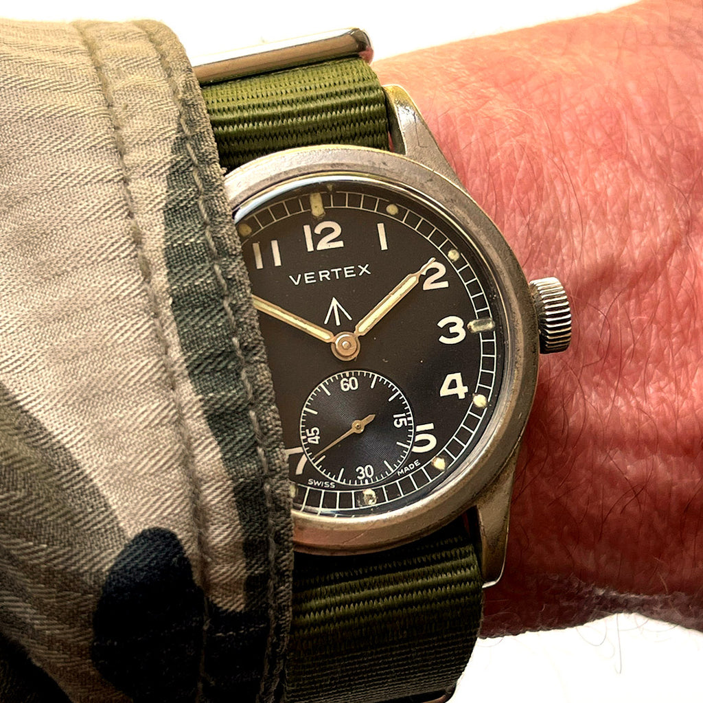 Vertex Dirty Dozen - WW2 Military Issued Soldiers Watch - c.1944