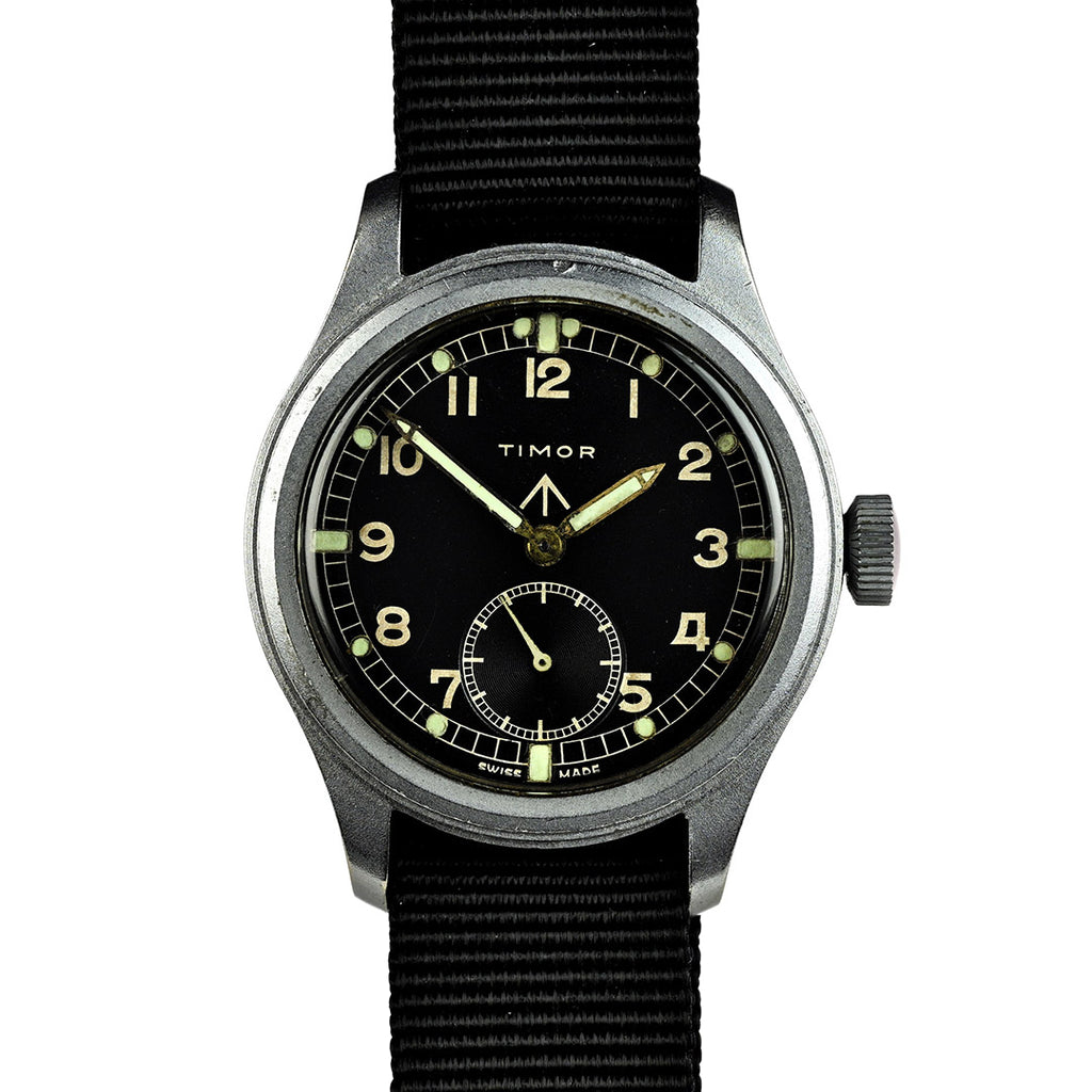 Timor WWW Dirty Dozen - WW2 Military Issued Soldiers Watch - c.1944