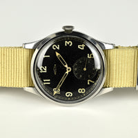 Recta DH - German Military Issued  - Scrubbed Caseback Markings - c.1940s