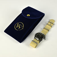 Recta DH - German Military Issued  - Scrubbed Caseback Markings - c.1940s