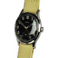 Recta DH - German Military Issued  - Scrubbed Caseback Markings - c.1940s