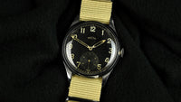 Recta DH - German Military Issued  - Scrubbed Caseback Markings - c.1940s