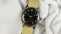Recta DH - German Military Issued  - Scrubbed Caseback Markings - c.1940s