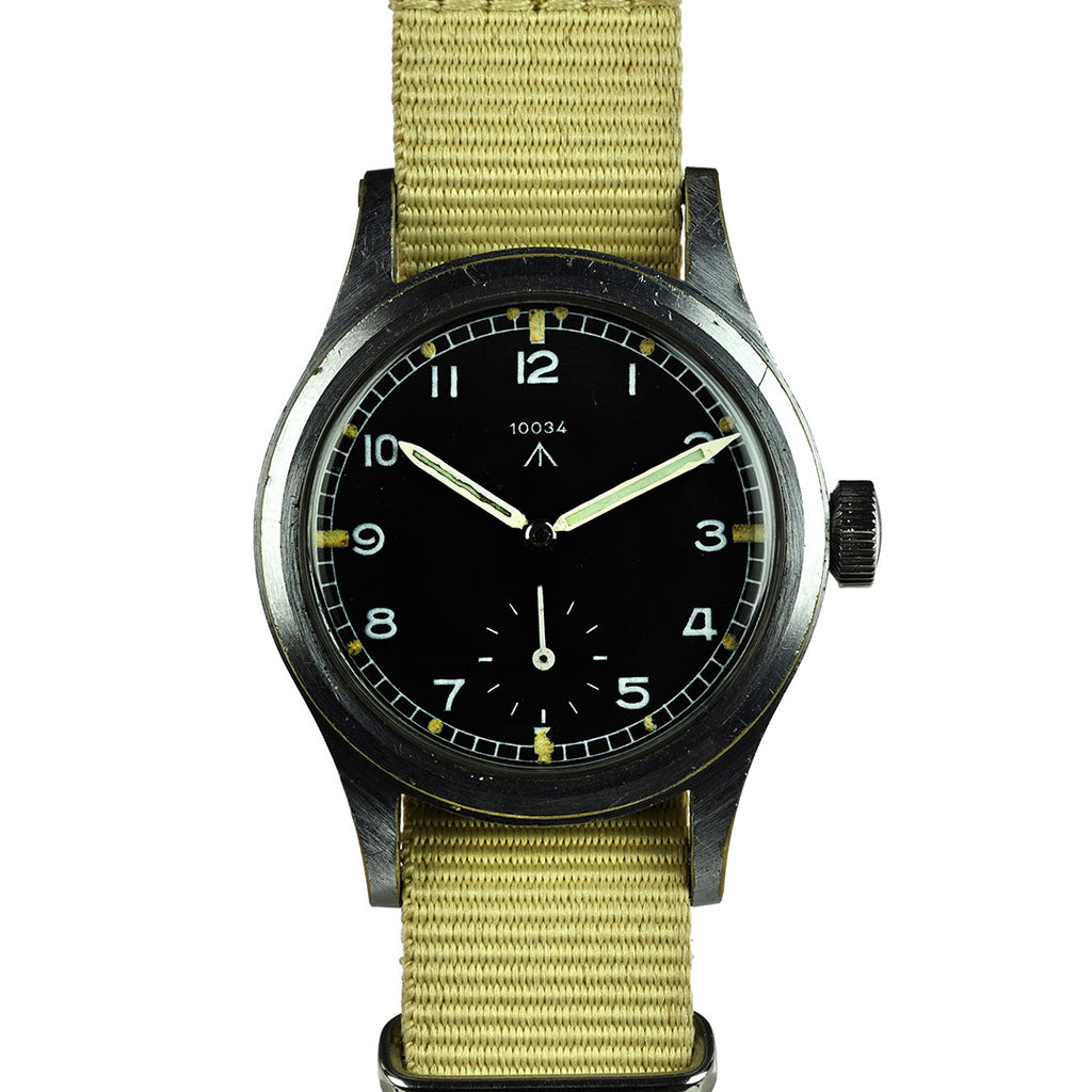 Record WWW Dirty Dozen - NATO Numbered Dial - WW2 Military Issued - c.1944 - With Matching Caseback and Lug Numbers