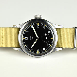 Record WWW Dirty Dozen - NATO Numbered Dial - WW2 Military Issued - c.1944 - With Matching Caseback and Lug Numbers