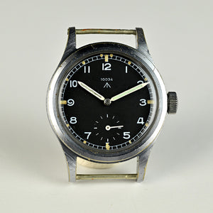 Record WWW Dirty Dozen - NATO Numbered Dial - WW2 Military Issued - c.1944 - With Matching Caseback and Lug Numbers