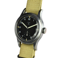 Record WWW Dirty Dozen - NATO Numbered Dial - WW2 Military Issued - c.1944 - With Matching Caseback and Lug Numbers