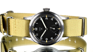Record WWW Dirty Dozen - NATO Numbered Dial - WW2 Military Issued - c.1944 - With Matching Caseback and Lug Numbers