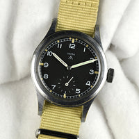 Record WWW Dirty Dozen - NATO Numbered Dial - WW2 Military Issued - c.1944 - With Matching Caseback and Lug Numbers