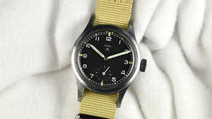 Record WWW Dirty Dozen - NATO Numbered Dial - WW2 Military Issued - c.1944 - With Matching Caseback and Lug Numbers