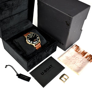 U-Boat Darkmoon Mens Analogue - Quartz - Model Reference 8467/a - with Box and Papers Dated Sept 2022