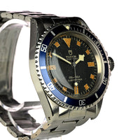 Tudor - Oyster Prince Submariner "Snowflake" - Blue Early 'Swiss' Dial with No Date - Model Refreference 7016/0