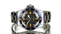 Tudor - Oyster Prince Submariner "Snowflake" - Blue Early 'Swiss' Dial with No Date - Model Refreference 7016/0