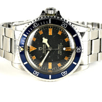 Tudor - Oyster Prince Submariner "Snowflake" - Blue Early 'Swiss' Dial with No Date - Model Refreference 7016/0