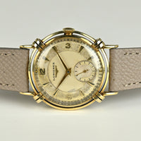 Longines 'President Washington' - 14k Gold - Beautiful Knotted Lugs - c.1952