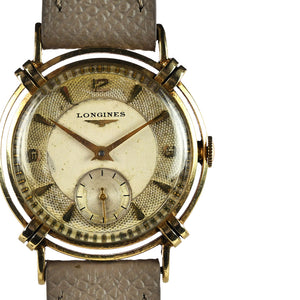 Longines 'President Washington' - 14k Gold - Beautiful Knotted Lugs - c.1952