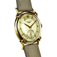 Longines 'President Washington' - 14k Gold - Beautiful Knotted Lugs - c.1952