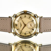 Longines 'President Washington' - 14k Gold - Beautiful Knotted Lugs - c.1952