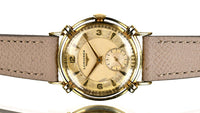Longines 'President Washington' - 14k Gold - Beautiful Knotted Lugs - c.1952