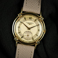 Longines 'President Washington' - 14k Gold - Beautiful Knotted Lugs - c.1952