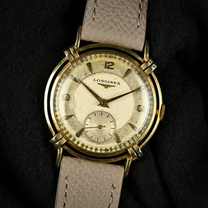 Longines 'President Washington' - 14k Gold - Beautiful Knotted Lugs - c.1952
