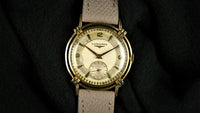 Longines 'President Washington' - 14k Gold - Beautiful Knotted Lugs - c.1952