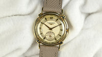 Longines 'President Washington' - 14k Gold - Beautiful Knotted Lugs - c.1952