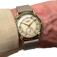 Longines 'President Washington' - 14k Gold - Beautiful Knotted Lugs - c.1952