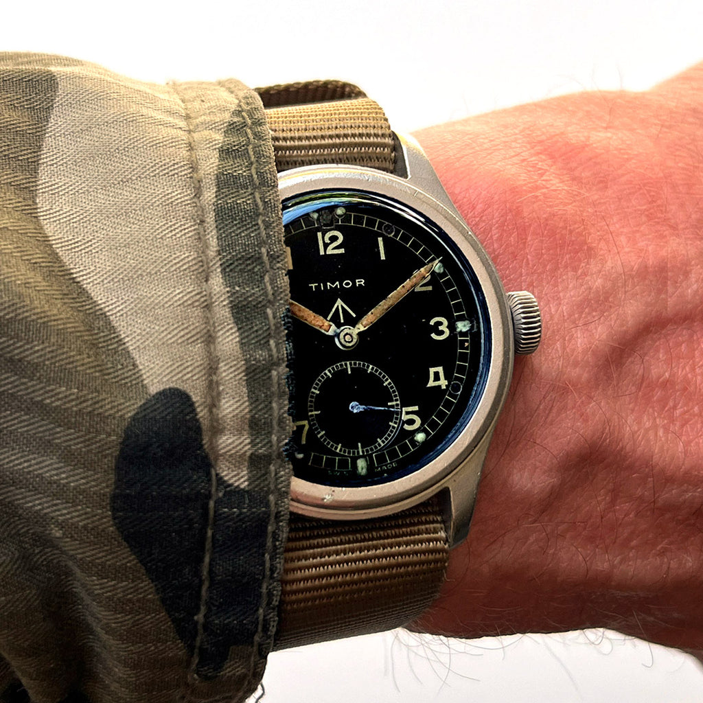 Timor Dirty Dozen - WWW2 Military Issued Soldiers Watch - c.1944