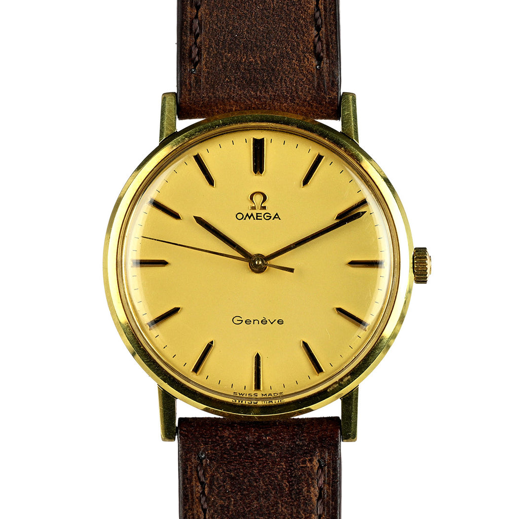 Omega Geneve Gold Plated Dress Watch - Reference 131.019 - c.1968