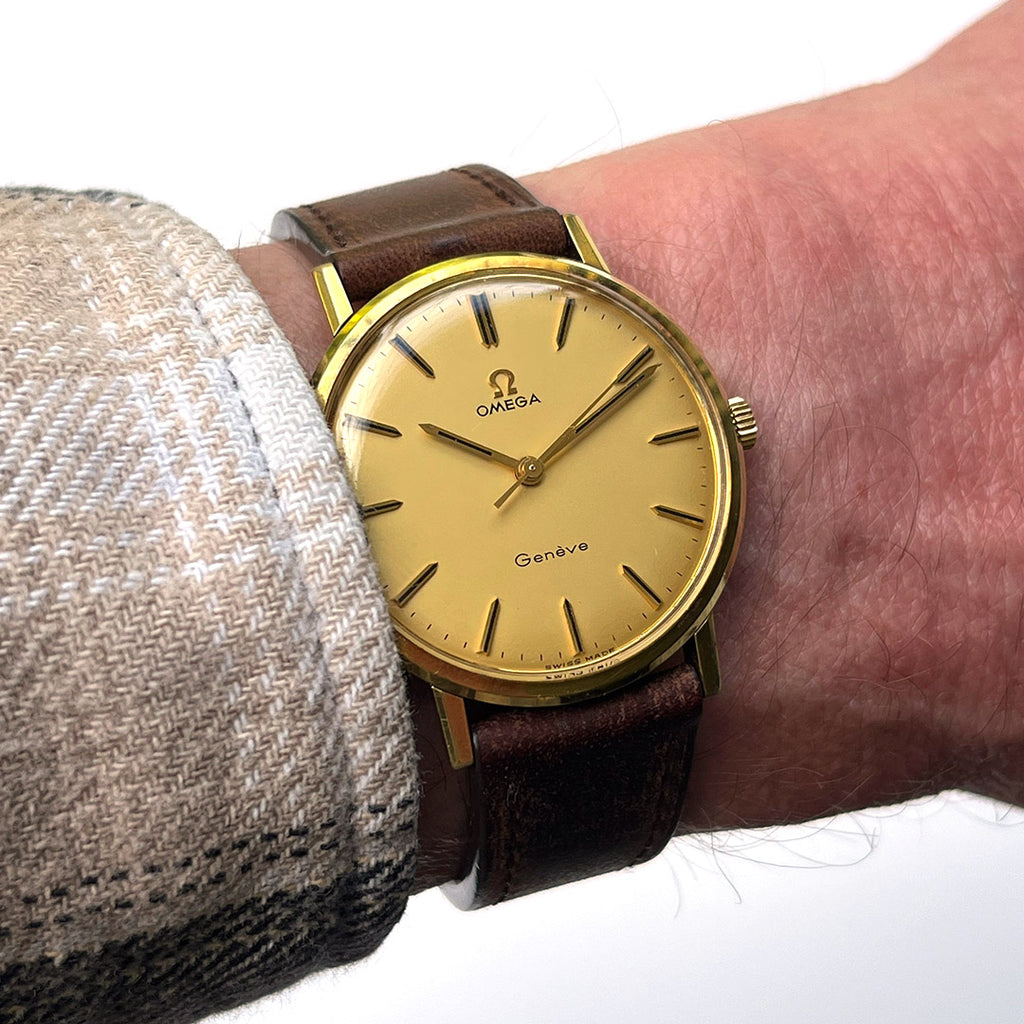 Omega Geneve Gold Plated Dress Watch - Reference 131.019 - c.1968
