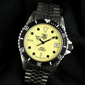 TAG Heuer Night Diver - Model 980.113N - James Bond - Full Luminous Dial - c.1980s