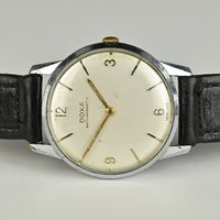 Doxa Anti-Magnetic Dress Watch - Steel Case - Gilt Furniture - c.1950s
