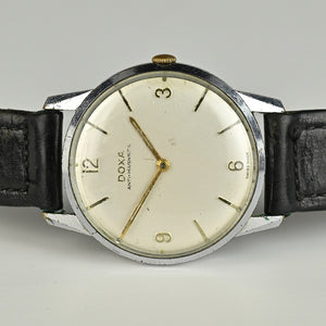 Doxa Anti-Magnetic Dress Watch - Steel Case - Gilt Furniture - c.1950s