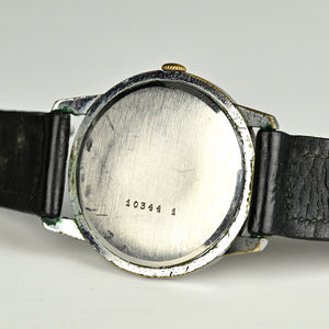 Doxa Anti-Magnetic Dress Watch - Steel Case - Gilt Furniture - c.1950s